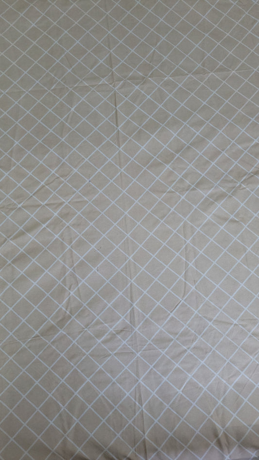 Desert Grid | Cotton Mix | Queen Size