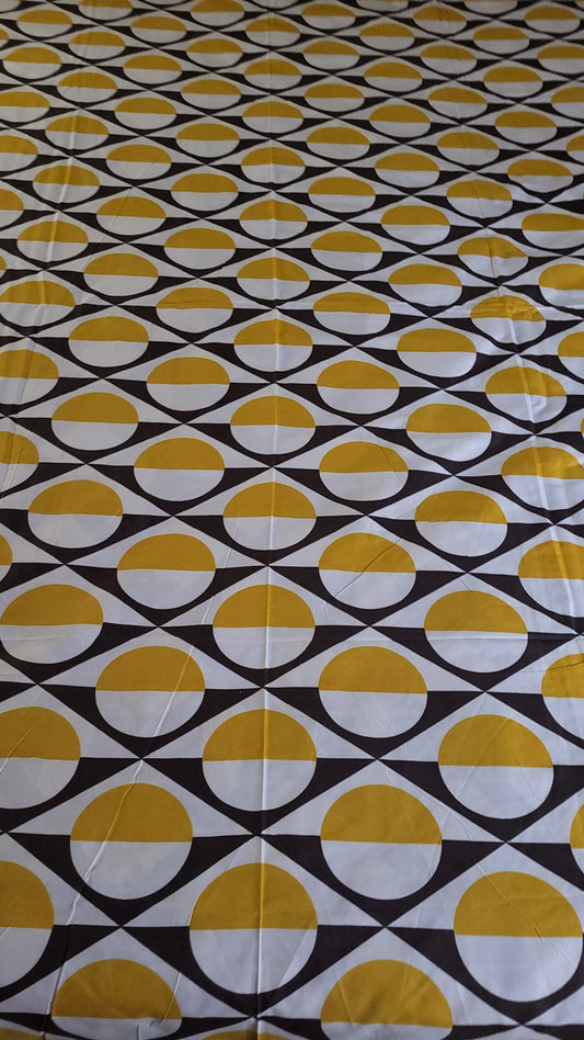 Golden Eclipse | Cotton Mix | Queen Size
