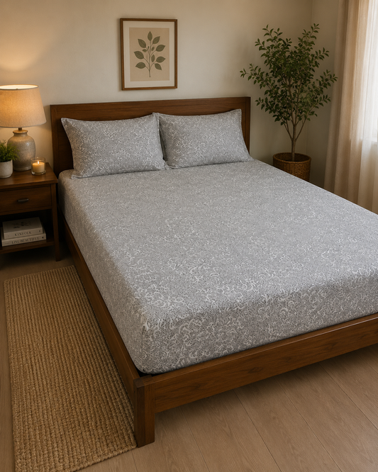 Fitzy | Cotton Mix | Queen Size | Fitted Bedsheets