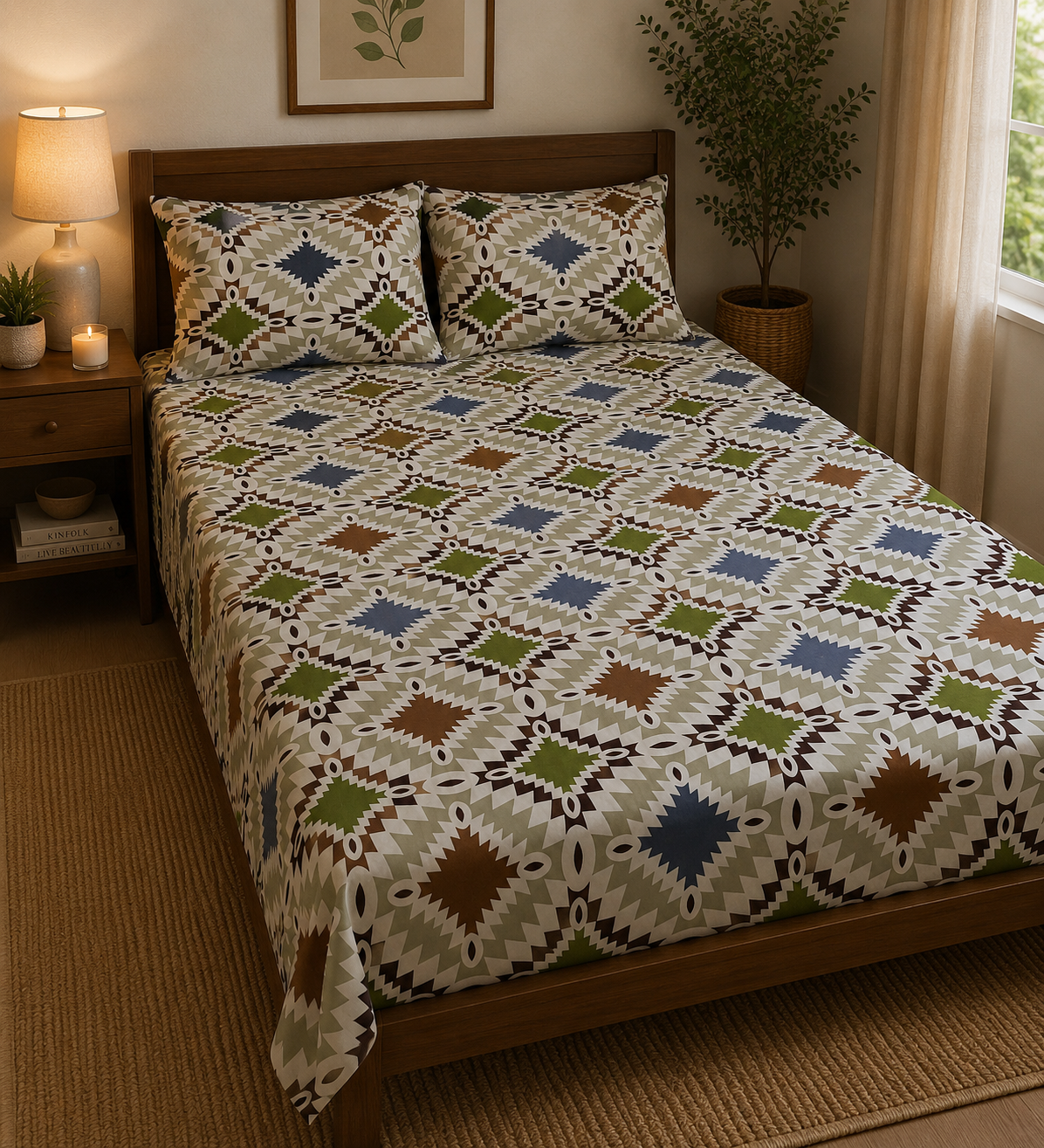 Desert Nomad | Cotton Mix | Queen Size