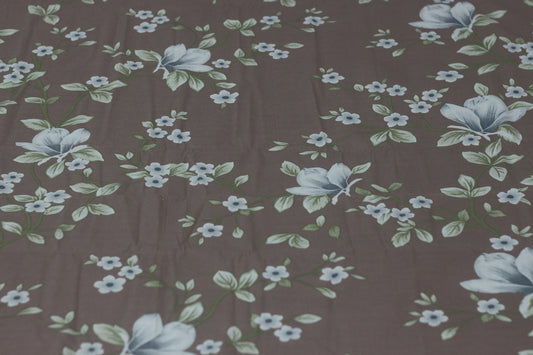 Mocha Blossom | Cotton | King Size