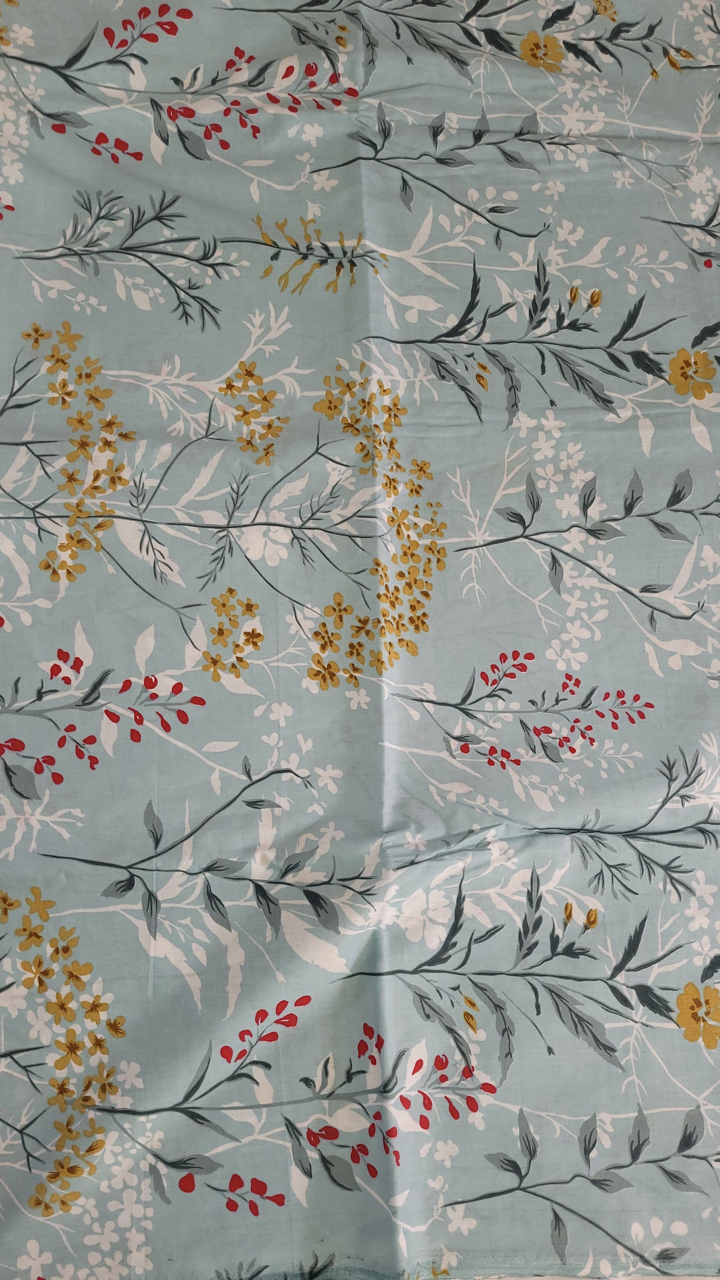 Morning Meadow | 100% Cotton | Queen Size Bedsheet