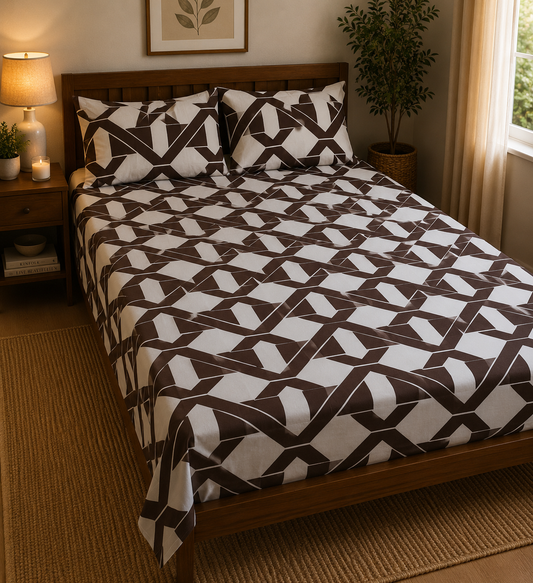 Tribal Nexus | Cotton Mix | Queen Size